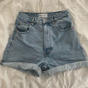 Denim like new Zara shorts!